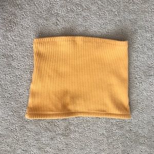 yellow tube top